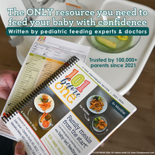 Load image into Gallery viewer, 101 before one Starting Solids Program (Printed Book + App Bundle)
