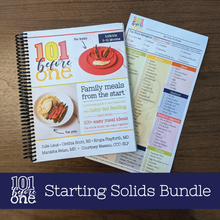 Load image into Gallery viewer, 101 before one Starting Solids Program (Printed Book Bundle)

